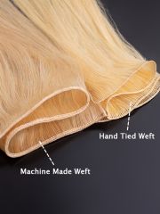 Hand Tied Human Hair Weft HTW