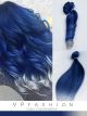 Blue To Silver Colorful Clip In C080