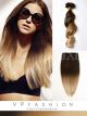 Two Colors Ombre Clip In Hair Extensions M0514