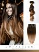Two Colors Ombre Clip In Hair Extensions M0614