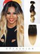 Two Colors Ombre Clip In Hair Extensions M1B27
