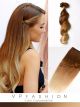 Two Colors Ombre Clip In Hair Extensions M3027