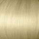 White Blonde Solid Clip In Indian Remy Hair Extensions S613A