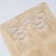 Indian Human Hair Seamless Clip in Extensions SL001