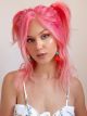 Lace Front Middle Part Stella Pink Wig Stella03